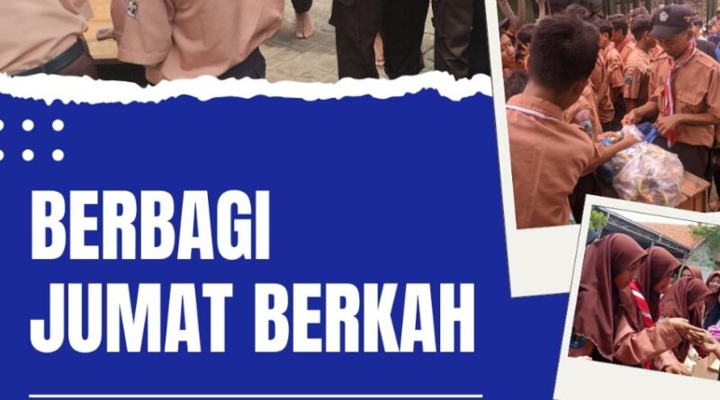 Kegiatan Berbagi Jumat Berkah di Masjid Ulul Albab SMKN 1 Jabon